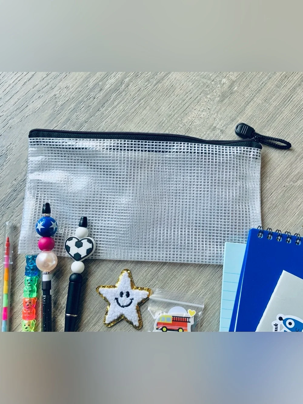 NEW📚Home Crafted Stationery Set: Robot & Soccer